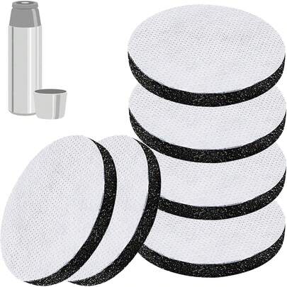 6 PIEZAS Discos de filtro de agua micro - Repuesto para la botella Fill&Go, elimina el sarro, el cloro y las impurezas