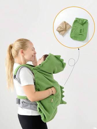 1pc Baby Stroller Wind Cover, Infant Carriage Cloak, Autumn/Winter Outdoor Child Windproof Blanket, Stroller Apron, Baby Essentials, Infant Accessories, Pram Accessories, Unisex Baby, Newborn Necessities