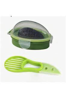 Bộ dụng cụ bảo quản bơ 2 trong 1 - Hộp đựng trong suốt kín khí có nắp, dụng cụ cắt bơ tiện dụng, hộp chống rò rỉ, bền chắc, thích hợp cho cắm trại, dã ngoại, nhà bếp và sử dụng khi di chuyển. - Nhiều màu - Xem 16