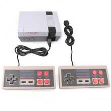 XZROAD Consola de juegos retro clásica, con 2 controladores clásicos,salida AV, sistema de videojuegos NES de 8 bits, 620 juegos integrados - Blanco - Ver 3