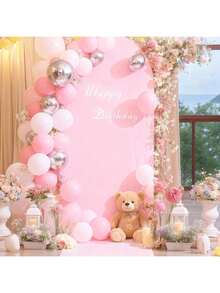 Arch Backdrop Cover,Spandex Fitted Wedding Arch Stand Covers Round Top Chiara Arch Covers Stretchy Backdrop For Birthday Party Ceremony Banquet Decoration - Multicolor - View 9