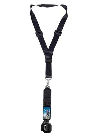 适用于 Osmo Pocket 3 相机、GoPro、Insta360 运动相机的颈带肩带配件