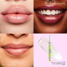 Professional Makeup, Fat Oil Slick Click, 2gr. Tono: In a Mood. Brillo de labios en barra, hidrata hasta por 12hrs, sensación no pegajosa, con infusión de aceite de aguacate, frambuesa y zarzamora. Fórmula vegana. - Personaje principal - Ver 3