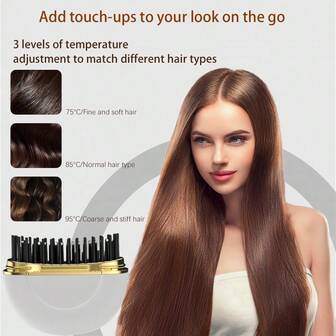 This Pocket-Sized Straight Hair Comb With Fluffy Bangs Is Convenient To Carry And Suitable For Traveling Or Emergency Use. It Is A Perfect Gift For Both Men And Women