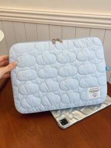 YOONI 韩版蓬松云朵软笔记本电脑保护套，可爱笔记本电脑保护壳，兼容iPad 11/13/15英寸 - 彩色 - 查看 7