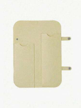 1개 헤어 컬러 보관 가방, 헤어 스트레이트너용 내열 보호 파우치, 여행에 편리, 이중 포켓 포함