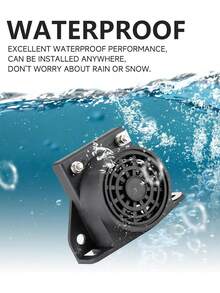 Reverse Alarm, DC 12V-24V Alarm Buzzer, Professional Reverse Ringtone, Suitable For Reversing Reminders Of Cars, Trucks, And Heavy Vehicles
