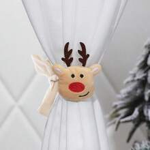 1pc/2pcs/4pcs Cartoon Doll Curtain Clips Party Decorative Curtain Accessories - Multicolor - View 9