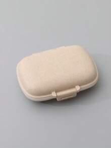 1 件/2 件 8 隔层药盒、便携式密封药盒、迷你便携式药丸收纳盒、防水防潮旅行药品收纳盒、分层小药盒、口袋药盒、钱包分配器维生素鱼油隔层容器药盒、药品收纳盒，适用于户外露营、徒步旅行、钓鱼、防潮、登山和旅行