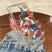 カラフルなサマーオーシャンパーティー 透明な厚みのある耐衝撃ハードケース マグネットリング付き ワイヤレス充電をサポート  Galaxy S25 エッジ S24 S23 Plus FE S22 Ultra A14 A15 A16 A35 A36 A54 A56 注 20 ウルトラ、モバイルアクセサリー、夏のテーマ、透明デザイン、強化エッジ、ガジェットプロテクター、サムスンユーザー - 混合色 - チェックする 4