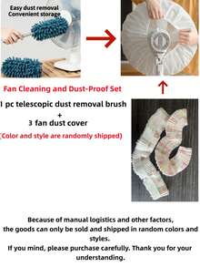 5个中号风扇防尘罩,使用方便,可水洗,收纳紧凑,适用于教室、办公室、宿舍、卧室、客厅、影院等场所,集尘配件,防尘产品 - 圣诞礼物,生日礼物 - 彩色 - 查看 17