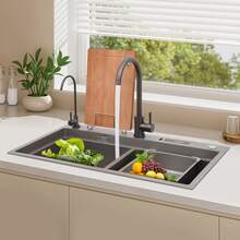 YUNRUX Kitchen Sinks - Grey - View 5
