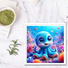 一套钻石画套装，全钻钻石画套装，钻石点画DIY，全钻艺术工艺品，适合家居墙面装饰礼品，钻石画套装 - 彩色 - 查看 4