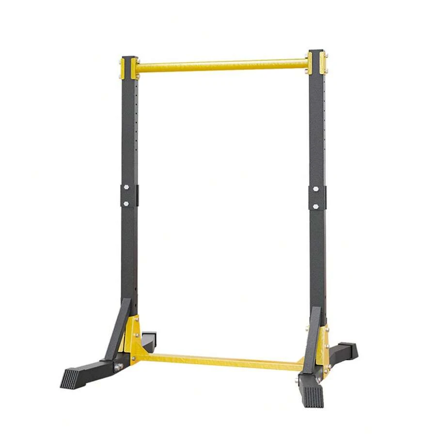 Portable Pull-Up Bar Station, 400LBS With 11 Gears Adjustment - Black - View 1