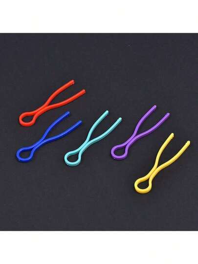 10PCS Color Mixed Shuttle Core Clip Quality Plastic Shuttle Core Sewing Thread Clip Prevents Thread Ends From Falling Off