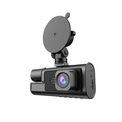 Car Dash Cam 1080P With  Night Vision Car Accessories For Car DVR Front Rear Inside 3 Camera 170° Front Left Right Rear Loop Recording 24H Parking , WDR,Car Essentials