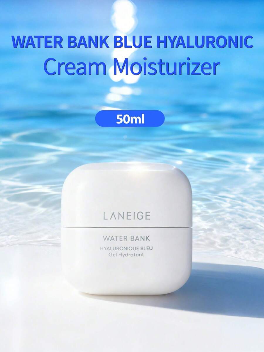 LANEIGE Water Bank Blue Hyaluronic Moisture Cream Set 50ml - 凝膠霜 - 查看 1