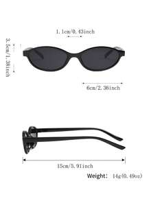 6 piezas Gafas de mujer de montura completa con combinación de plástico multicolor con estampado de leopardo y formas geométricas clásicas, adecuadas para todo tipo de rostros, ideales como regalo para fiestas, salidas, moda y vuelta al colegio - 6 piezas de té azul con estampado de leopardo negro - Ver 4