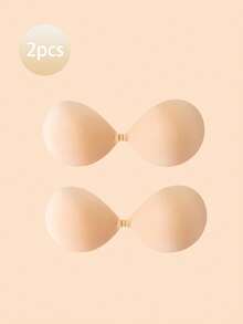Bộ 2/4 áo ngực không dây có keo dán nâng ngực, áo ngực hở lưng cho nữ, áo ngực dán vô hình có thể tái sử dụng cho váy hở lưng, váy không dây, phù hợp với váy cưới, váy dạ hội, váy dự tiệc, váy cocktail. - Nhiều màu - Xem 7