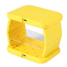 双面速干紫外线UV固化灯，含38颗灯珠，美甲光疗机，UV胶水快速固化灯 - 彩色 - 查看 2