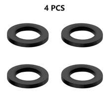 4/8/12/24 Pack Shower Hose Washers, Rubber Washers Seals 1/2 Inch Hose Washer Seal Tap Sealing Rings Shower Head Washer For Showers Head And Hose Connecting