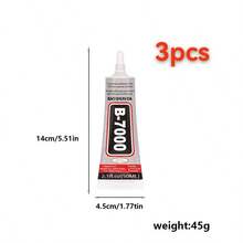 50ml B7000 Jewelry Glue, Strong Adhesive For DIY Handcraft Diamond Inlay Earring Pendant
