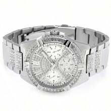 Ceas de damă Guess din oțel inoxidabil - curea elegantă pentru ceasuri de damă W1156L1