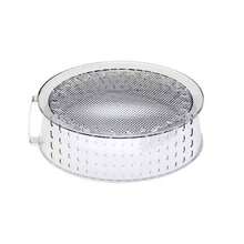 1pc Multi-Function Microwave Splash Cover - Heat Resistant Up To 200°C, 360° Splash Protection, Food Preservation Cover, Suitable For Vegetables, Fruits And Dishes - Stackable Plastic Lid, Suitable For Camping, Outdoor Barbecue And Home Use, Essential For Camping, Stackable Heat-Resistant Plastic Design