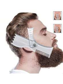 这款多功能胡须造型梳可修剪、塑形和梳理胡须，采用可调节设计，方便您在家进行精准修剪。它能帮助您轻松打造对称、专业的胡须造型，无需猜测，确保效果一致。非常适合想要保持精致胡须造型，又不想频繁光顾理发店的男士。