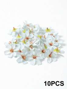 10/30pcs Artificial Flower Heads, 1.57in Mini Simulation Cherry Plum Blossom & Daisy Flower, For DIY Crafts, Wreaths, Photo Frame Decor, Home Decoration, Wedding, Party Decoration, Perfect For Valentine's Day, Thanksgiving, Mother's Day - Multicolor - View 20
