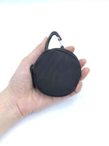 MOLLE Sports Outdoor Tactical Headphone Pouch Hanging Pouch Key Pouch Mini Round Coin Purse For Men Wallet Mini Wallet Purse Wallet Small Wallet Travel Wallet Coin Wallet Money Wallet Travel Essential - Multicolor - View 8
