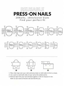 24pcs/Set Short Oval Brown Leopard Print French Manicure Nail Stickers, Decorated With Polka Dots And Leopard Patterns, Perfect For Acrylic Nail Tips, Includes 1pc Jelly Gel And 1pc Nail File, Suitable For Girls Daily Or Party Use