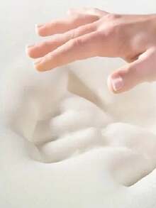 1 件浴室记忆泡沫法兰绒防滑吸水浴室垫 - 棕色 - 查看 11