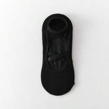 Mărimi europene 36-40, 1/2 perechi de șosete de yoga minimaliste, sexy, frumoase și la modă, cu șireturi ajurate, pentru femei - Multicolor - Vizualizare 4