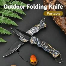 Customized Camping Folding Knife, Fruit Knife, Portable Pocket Knife Suitable For Outdoor Camping, Hunting, Survival, Men's Tool Gift - Style a - View 8