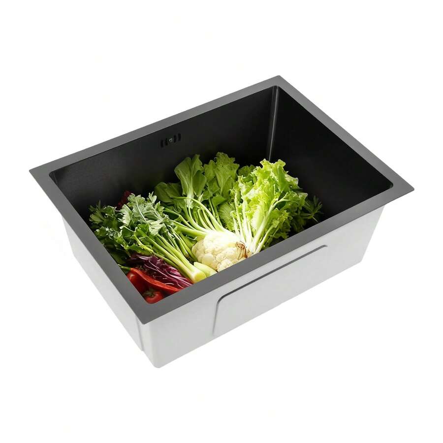 WANLECY Éviers de cuisine - Noir - Voir 1