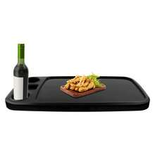 RV Table Top Replacement, Removable RV Table Top, Table Top With Cup Holders - Black - View 9