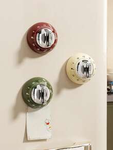 1PC TIMERS FOR COOKING,Kitchen Cooking Timers 60 Minutes Magnetic Cooking Timer Manual Countdown Alarm Clock For BBQ Grilling ,Prevent Food From Burning, No Electricity, Mechanical Alarm Clock - Multicolor - View 9