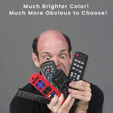 AWYYRemote Cover Replacement For Roku Voice Remote Official RCA1R/ RC-GZ1 Controller Silicone Protective Case With Lanyard Red Sleeve For Roku Streaming Stick Remote - 紅色 - 查看 4