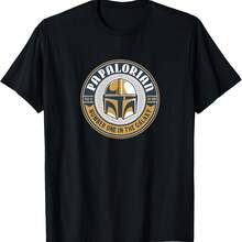 Camiseta del Día del Padre con el número uno de Papalorian de The Mandalorian - Negro 5 - Ver 1