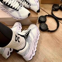 Cloud Lightweight And Durable Sneakers Ideal For Daily Activities Rubber Sole Sizes 34 To 43 - 白色黑色 - 查看 3
