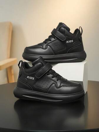 1 par bekväma sportskor för barn, EVA-stötdämpande sula, lätta och andningsbara, moderiktiga och mångsidiga campus-sneakers för pojkar och flickor, vår/höst