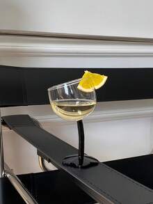 1 pahar drăguț cu flori înclinate, pahar de șampanie creativ în stil francez vintage