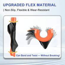 Golf Grip Trainer, Grip Trainer For Golf Clubs - Right Hand Golf Training Aid With Ergonomic Design, Corrects Golf Grip Posture And Improves Swing Accuracy - Orange Red - View 7