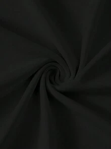 Steve Rogers Multi-Stage Image Print Black Round-Neck Short-Sleeved T-Shirt (Four-Grid Collage Design) - 黑色 - 查看 5