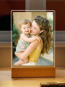 A Custom Spotify Decorated Plaque Personalized Gift, Custom Photo, Custom Gift, Him, Her, Custom Picture Frame, Boyfriend, Girlfriend, Couple, Wife, Women, Father's Day, Mother's Day On Anniversary Birthdays - Large Rectangular Stand 1-5 Diagrams + - View 8