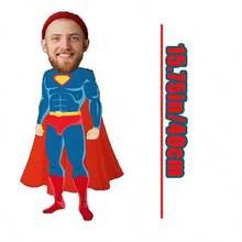 个性化肖像定制趣味抱枕，沙发装饰靠垫 - 美丽的公主造型，创意礼物，适合周年纪念日、生日、情人节、母亲节 - 定制人脸设计抱枕，亲爱的睡眠伴侣枕。