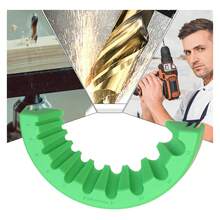 钻头磨刀器、角磨机钻头磨刀器、角磨机精密研磨附件、多规格钻头研磨磨削夹具、钻头磨削导向工具 - 綠色 - 查看 9