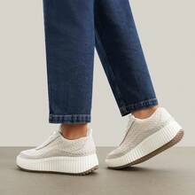¡RecomendadoDREAM PAIRS Tenis para Mujer para Caminar, Zapatos Casuales para Mujer,Size 24.0 cm,Arenisco-Knit,SDFN2379W¡Top de Temporada - 1 - Ver 4