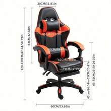 Gaming Chairs - Red - View 5
